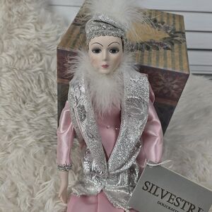 Silvestri Vintage Porcelain Doll